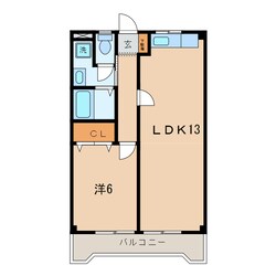 桜町前駅 徒歩2分 1階の物件間取画像